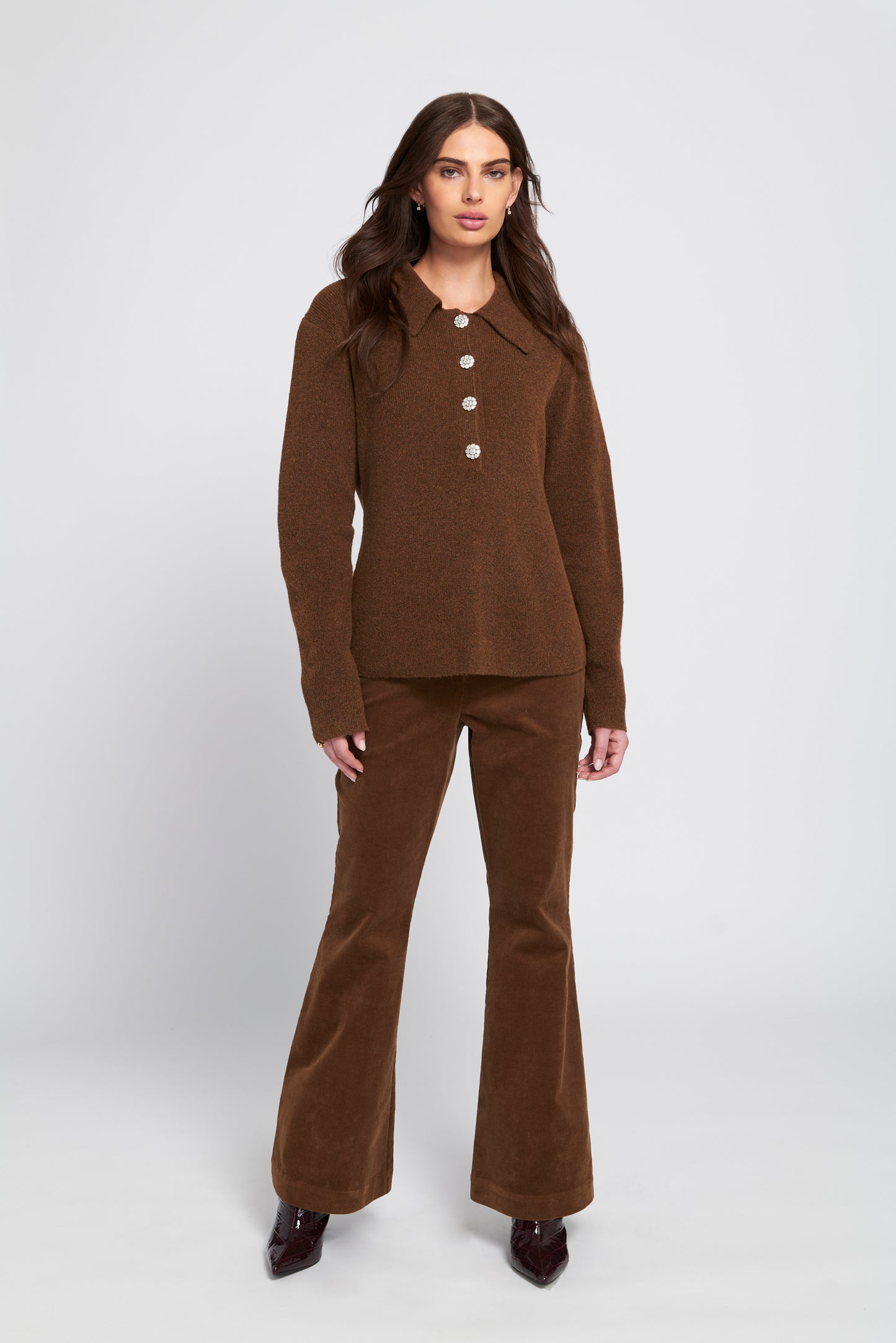 Fuzzy Knit Jumper