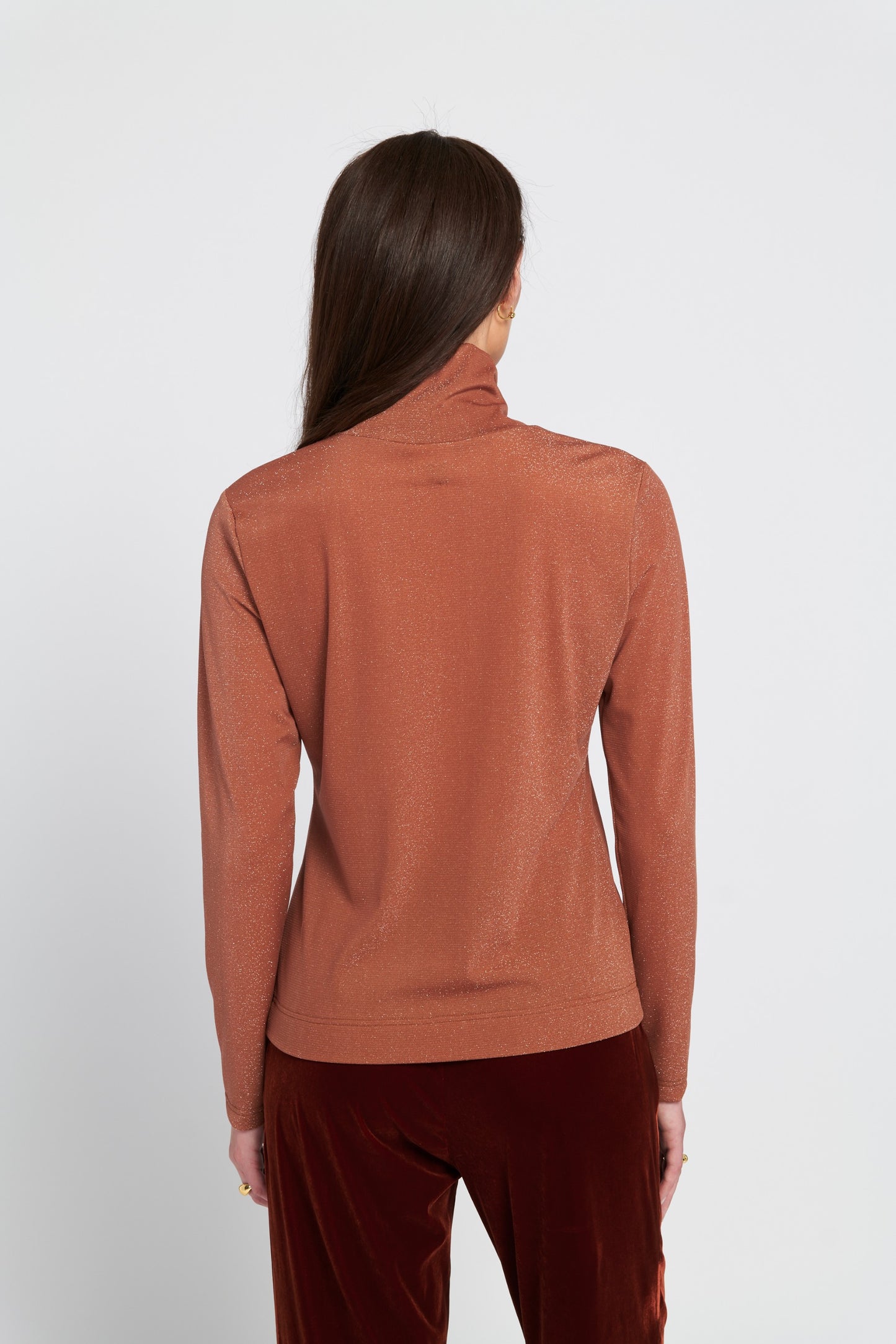 Knit Turtleneck Top