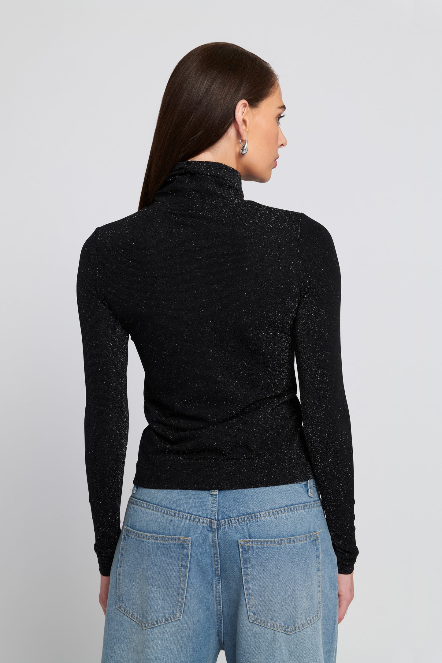 Knit Turtleneck Top
