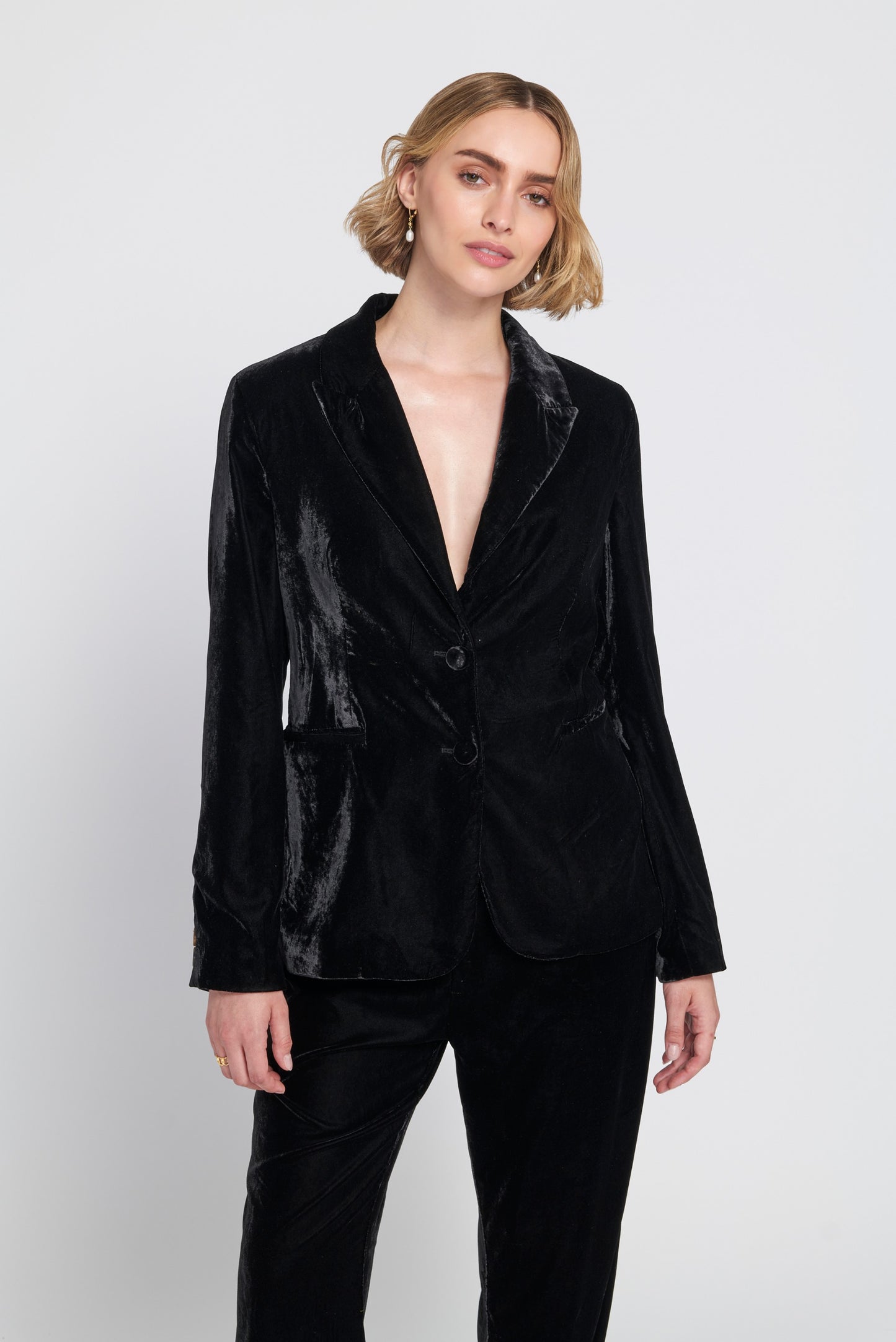 Velvet Blazer