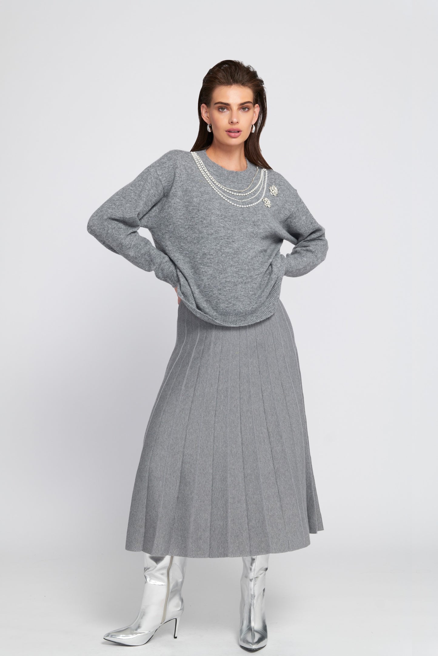 Embellished Sweater