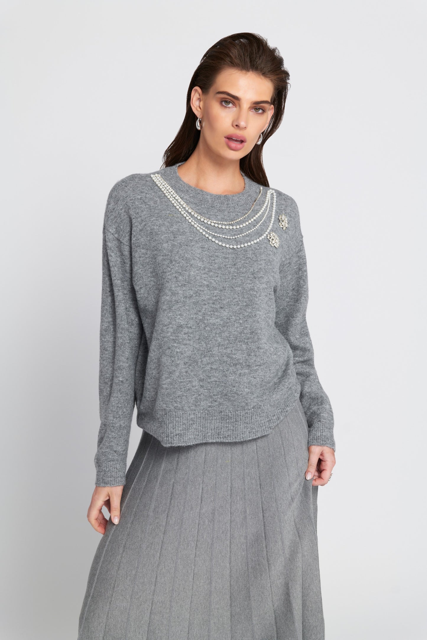 Embellished Sweater