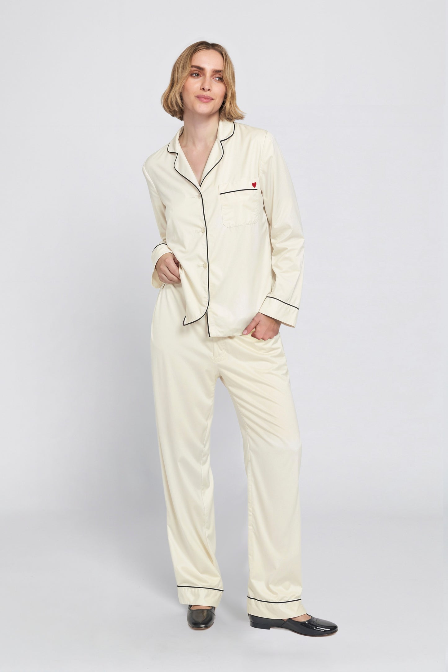 Satin Pj Set