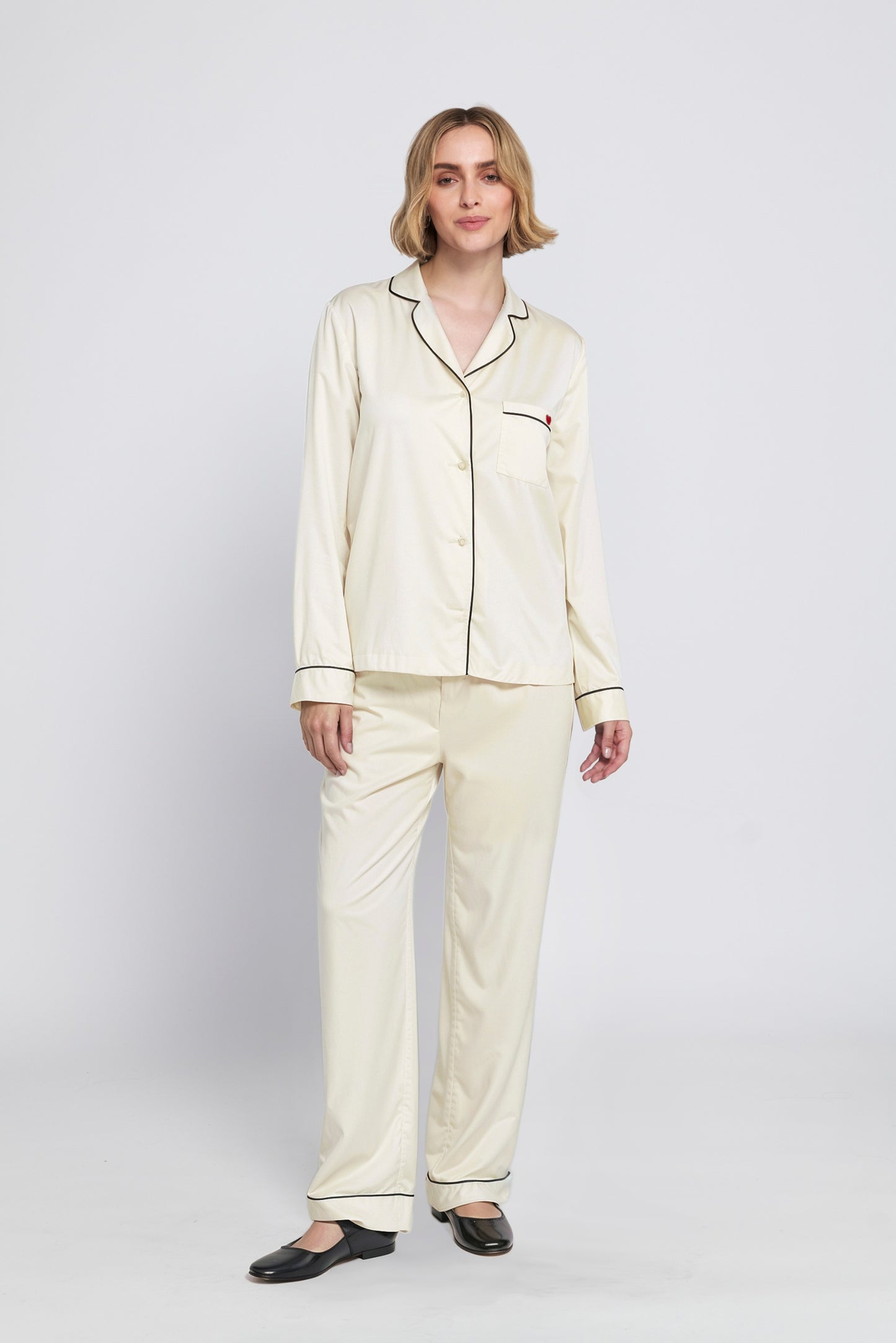 Satin Pj Set