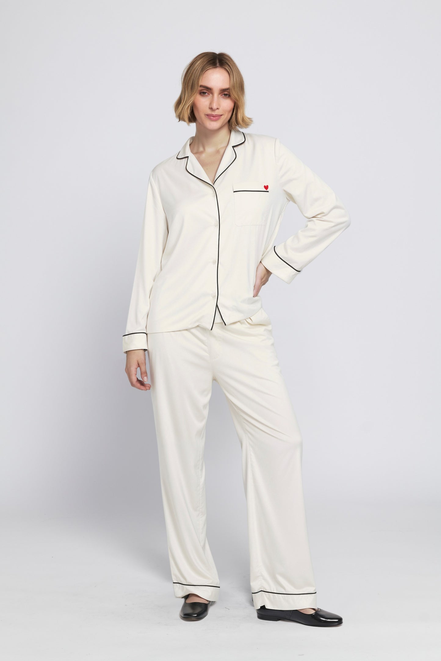 Satin Pj Set