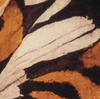 Golden Floral Print
