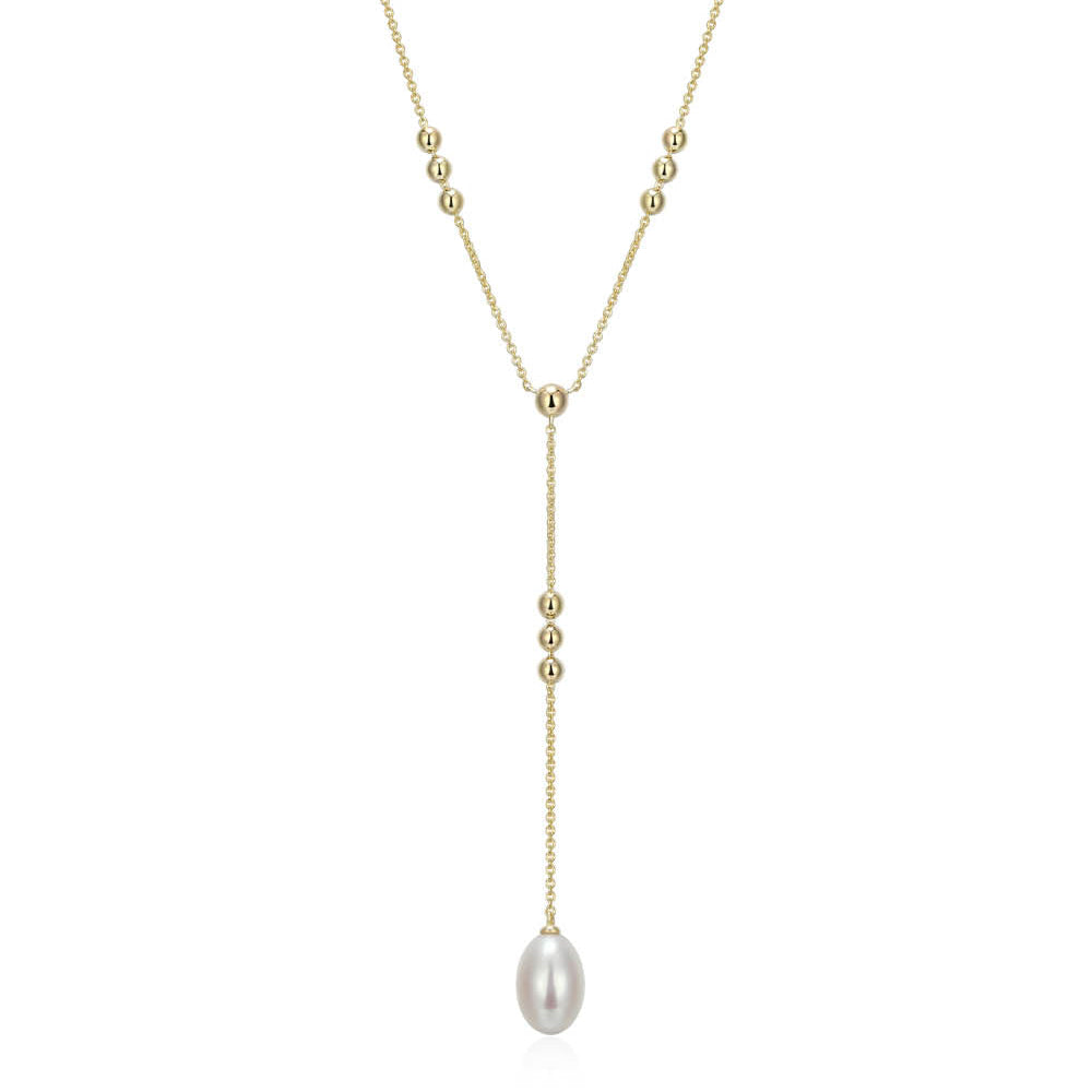 Genesis Pearl Y Necklace