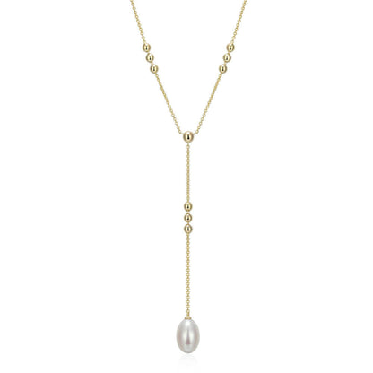 Genesis Pearl Y Necklace