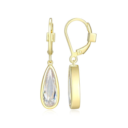 Lustre Pear Shape Drop Earring