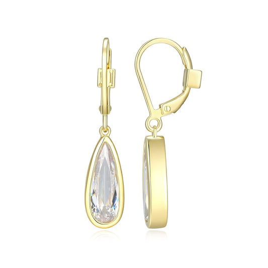 Lustre Pear Shape Drop Earring