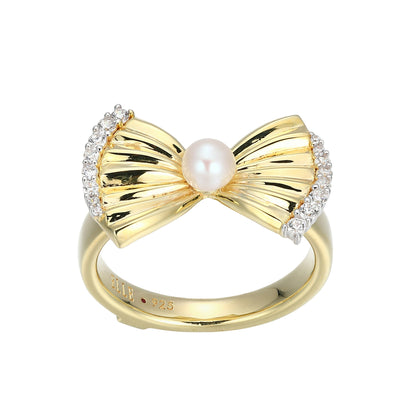 Butterfly Freshwater Pearl Ring
