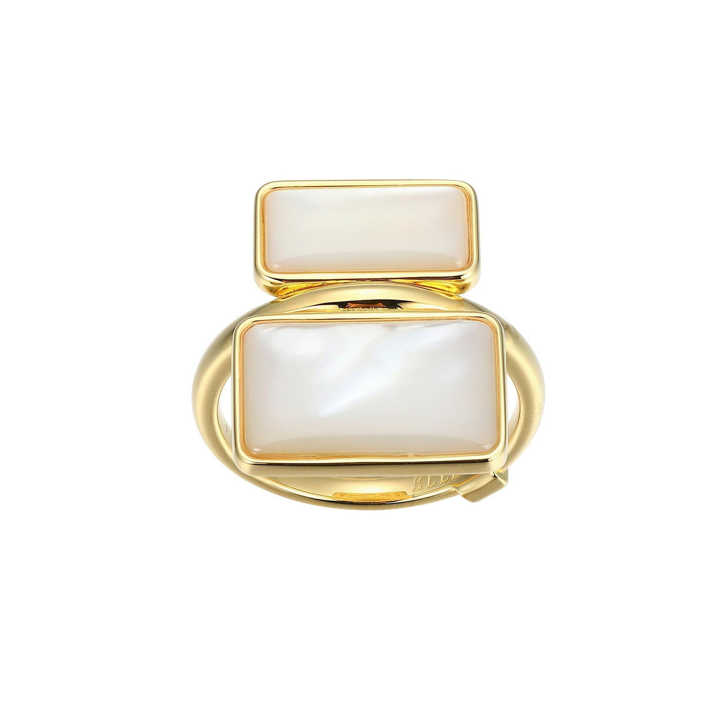 Vera Tiered Mother-of-Pearl Ring