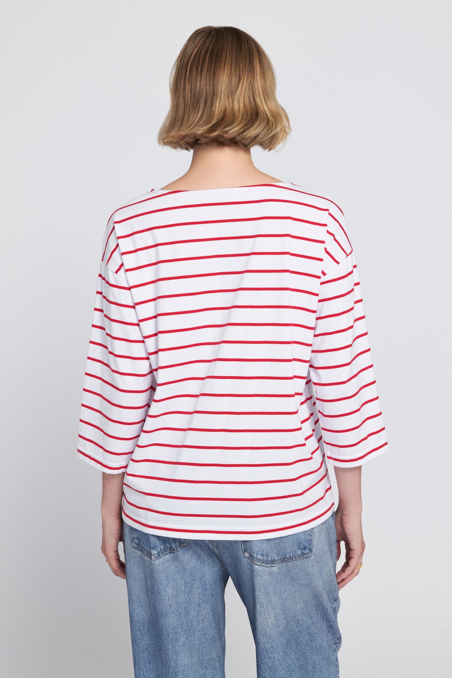 Striped Tee With Graphic