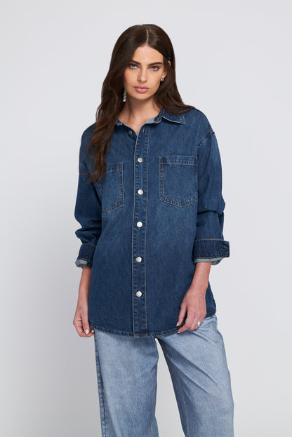 Feather Soft Denim Shirt