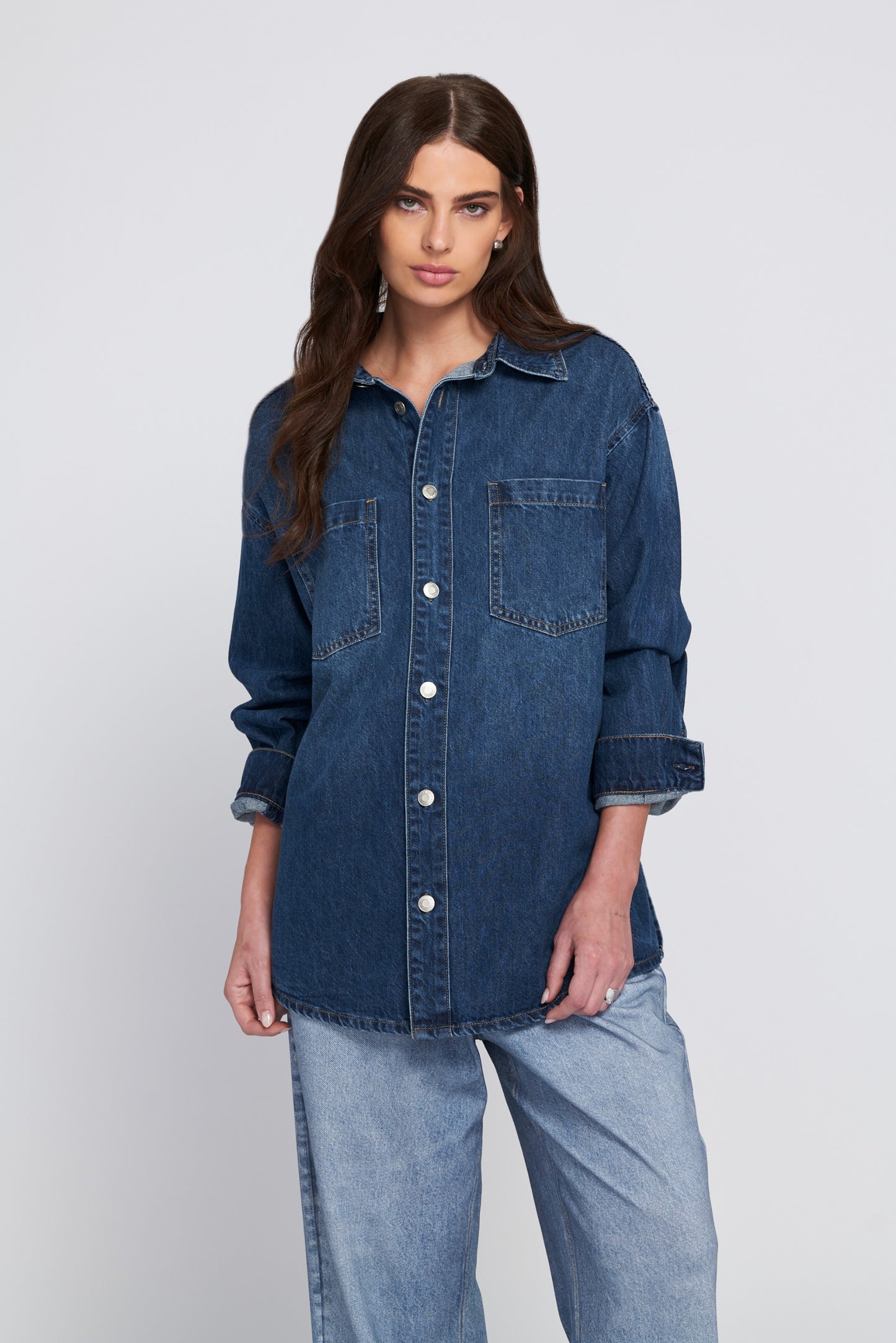 Feather Soft Denim Shirt