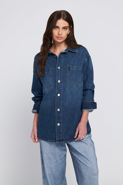 Feather Soft Denim Shirt