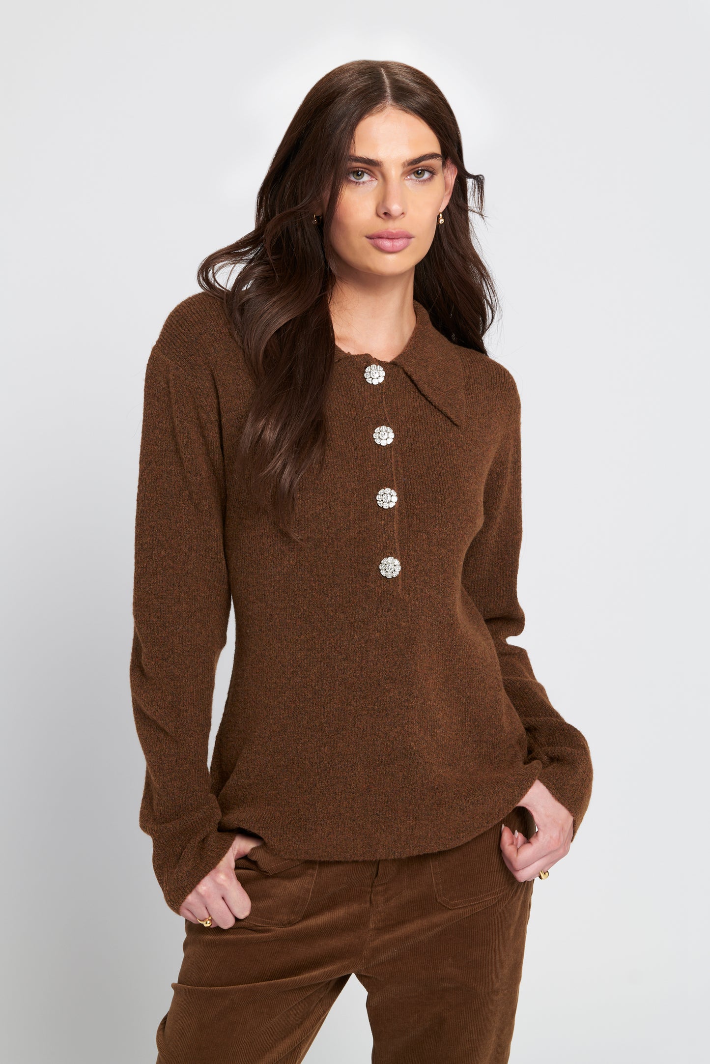 Fuzzy Knit Jumper