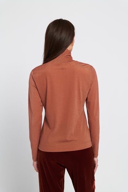 Knit Turtleneck Top