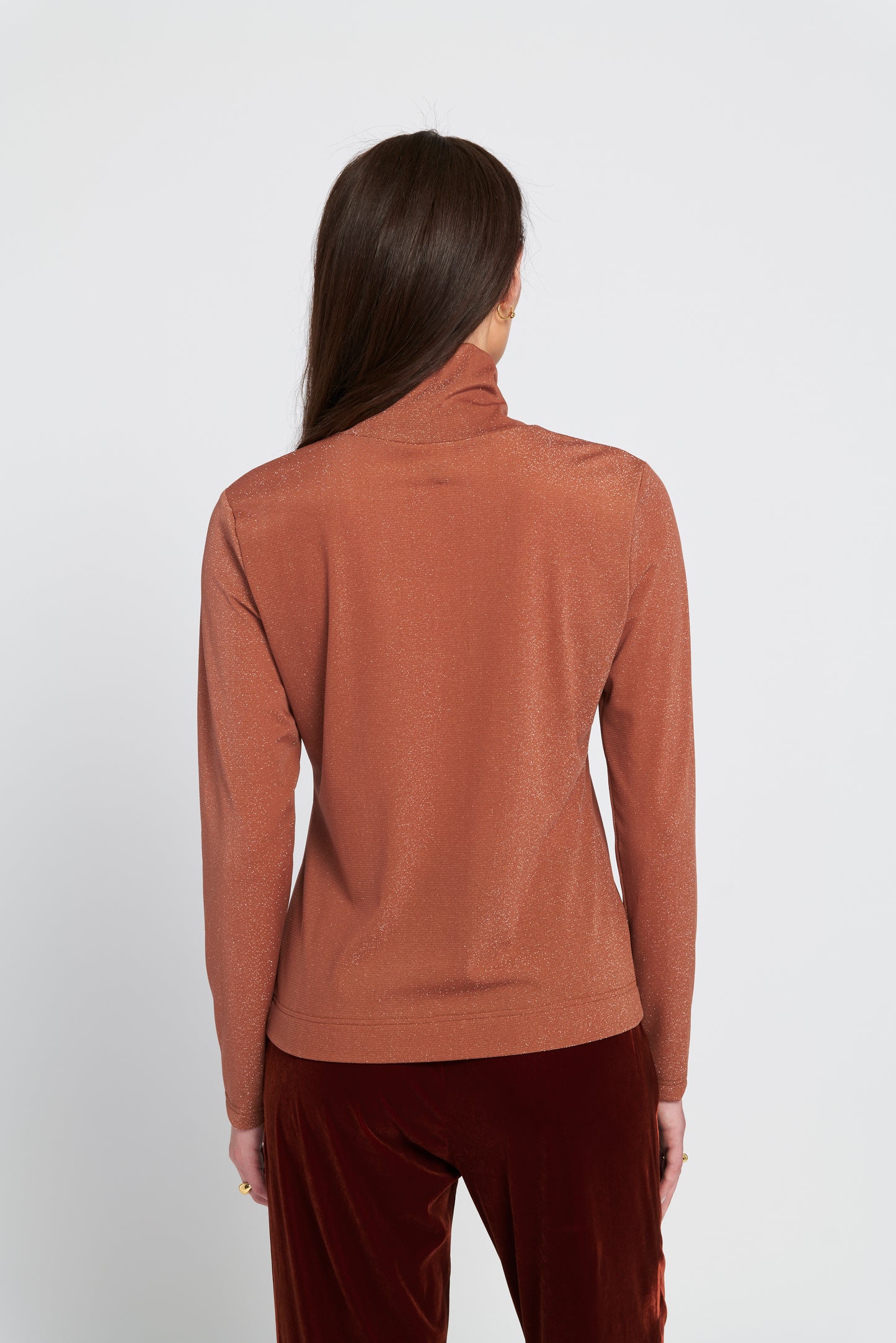 Knit Turtleneck Top