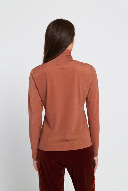 Knit Turtleneck Top
