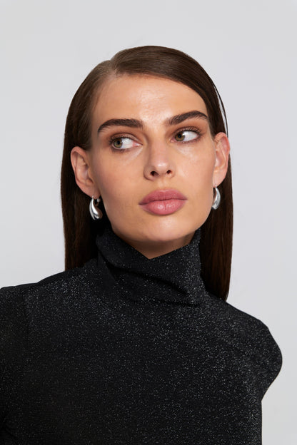 Knit Turtleneck Top