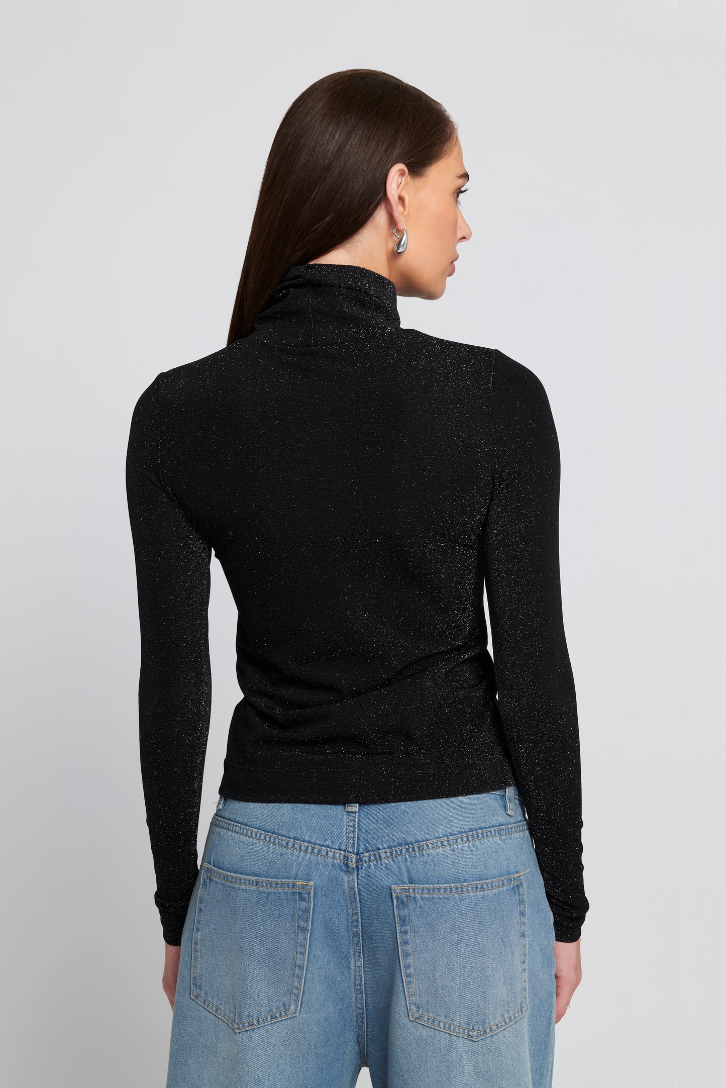 Knit Turtleneck Top