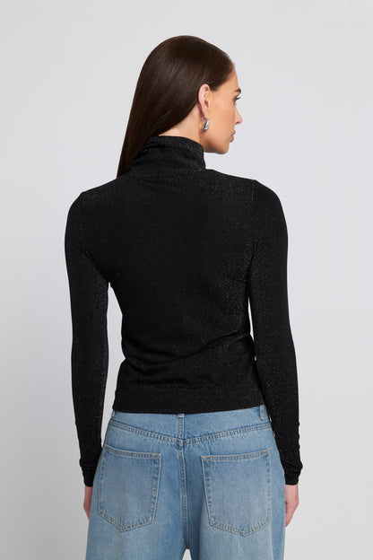 Knit Turtleneck Top