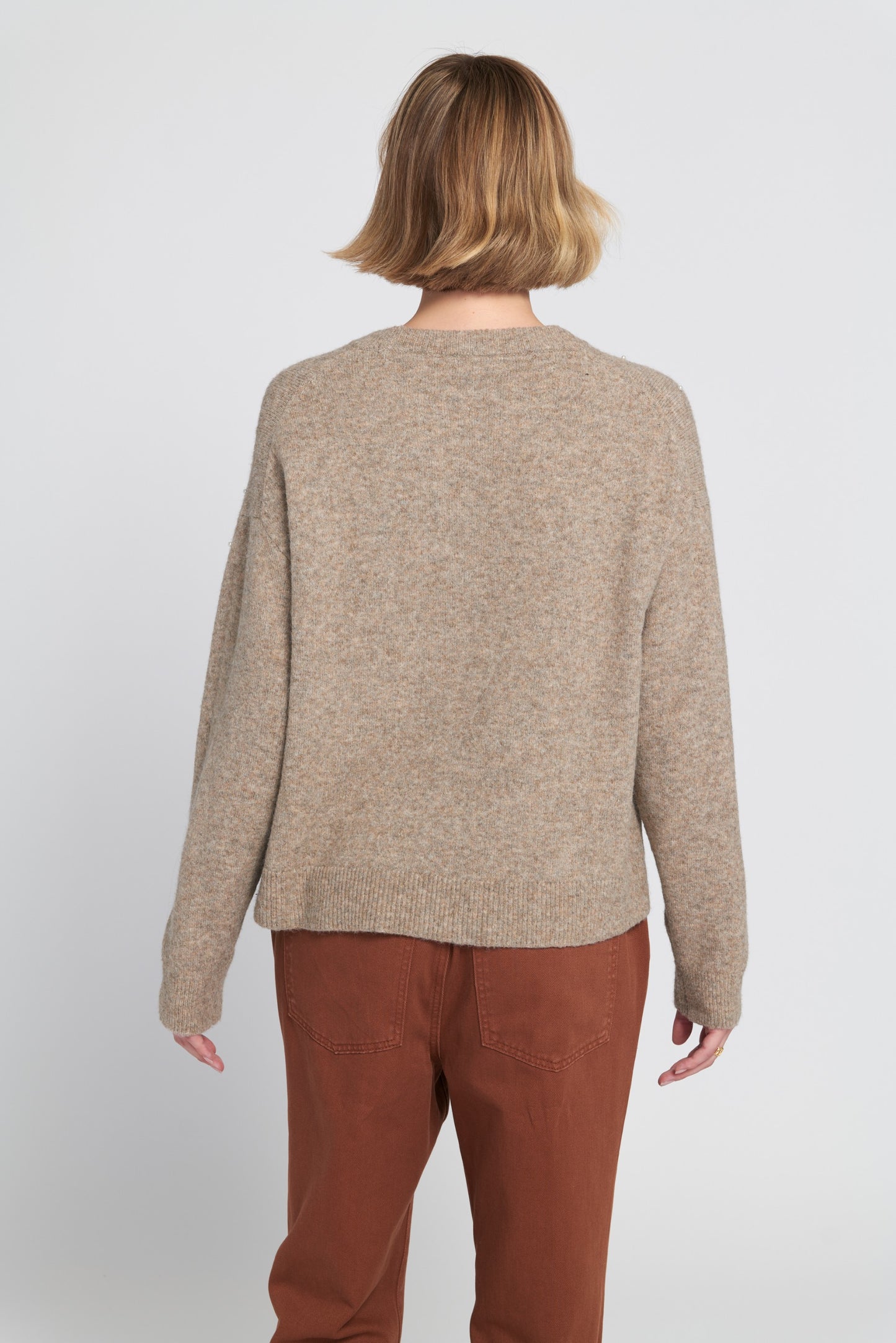 Pearl Trimmed Sweater