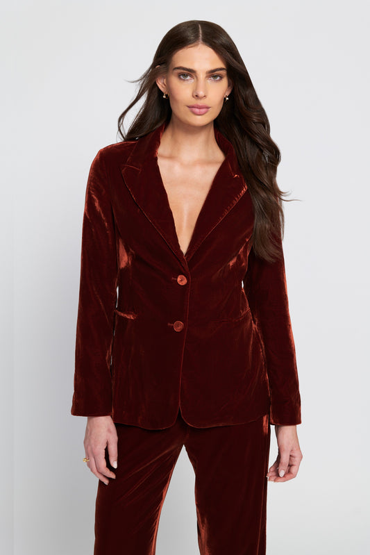 Velvet Blazer