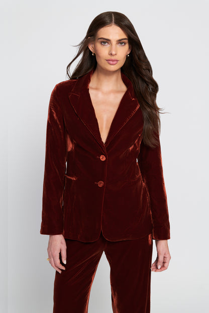 Velvet Blazer