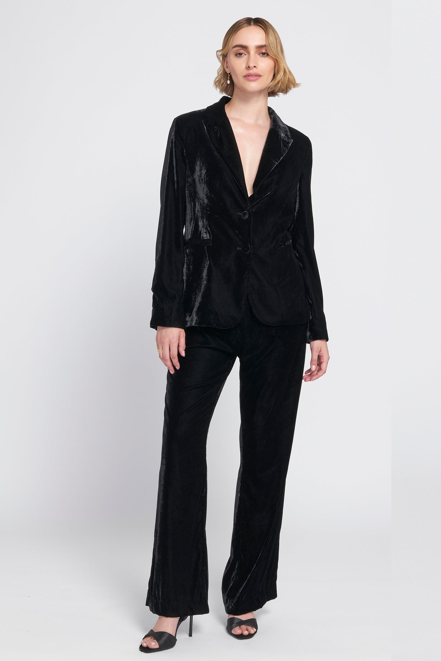 Velvet Suit Trousers