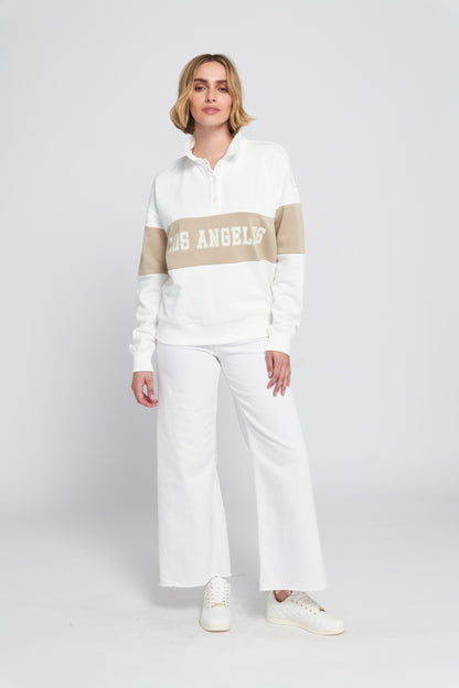 Rugby Pullover Sweatshirt