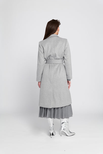 Melton Wrap Coat