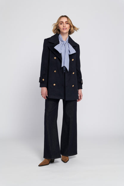 Melton Peacoat