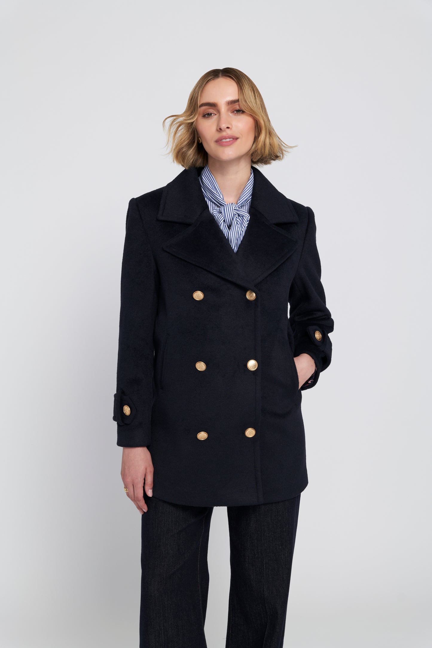 Melton Peacoat