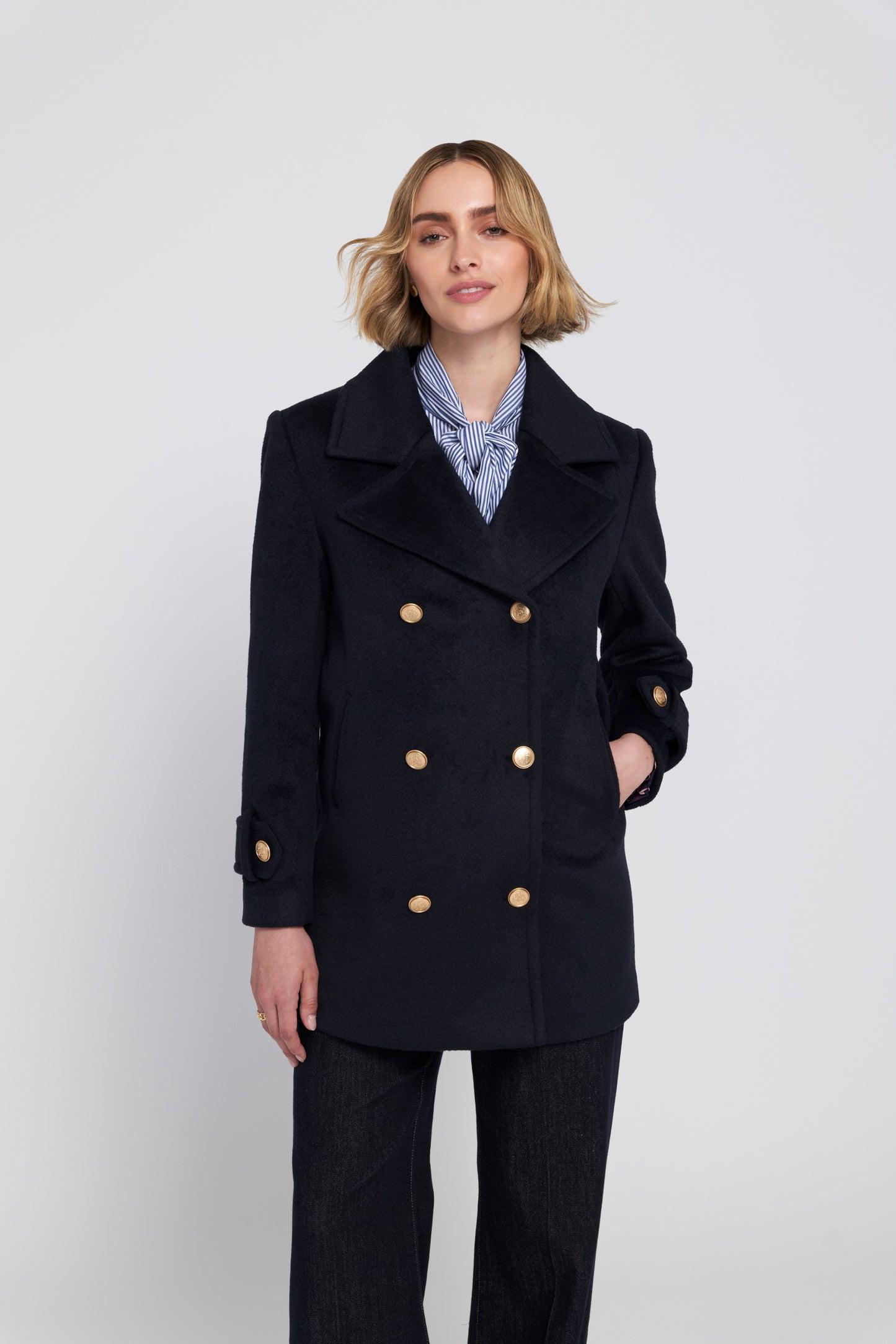 Melton Peacoat