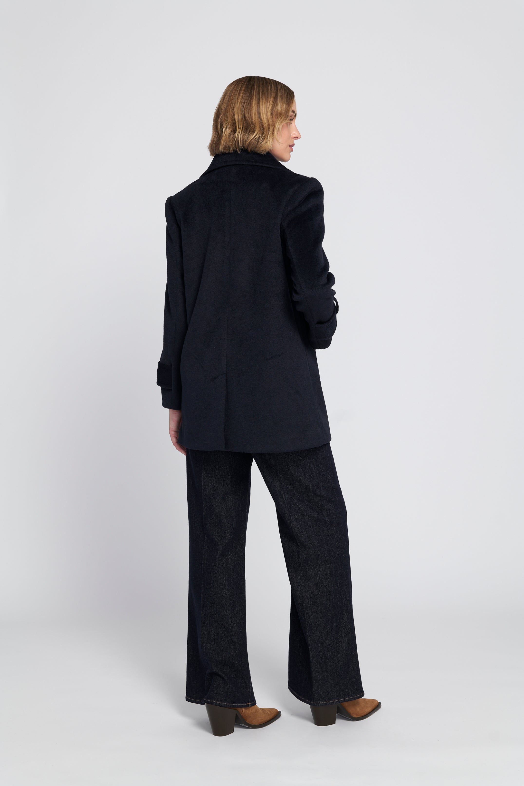 Melton Peacoat – Elle Design Collective