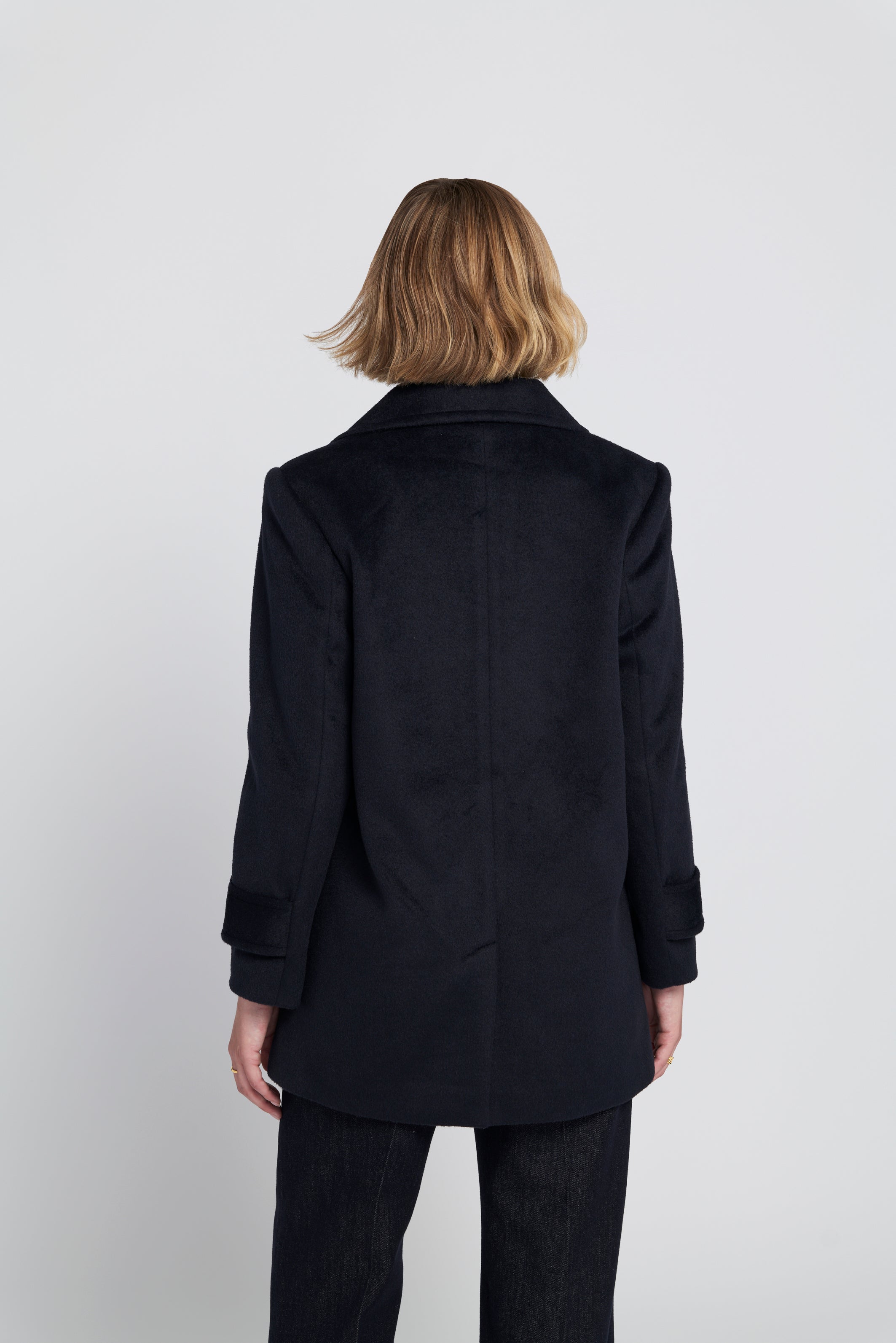 Melton Peacoat – Elle Design Collective