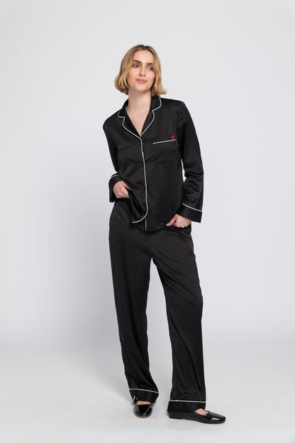 Satin Pj Set