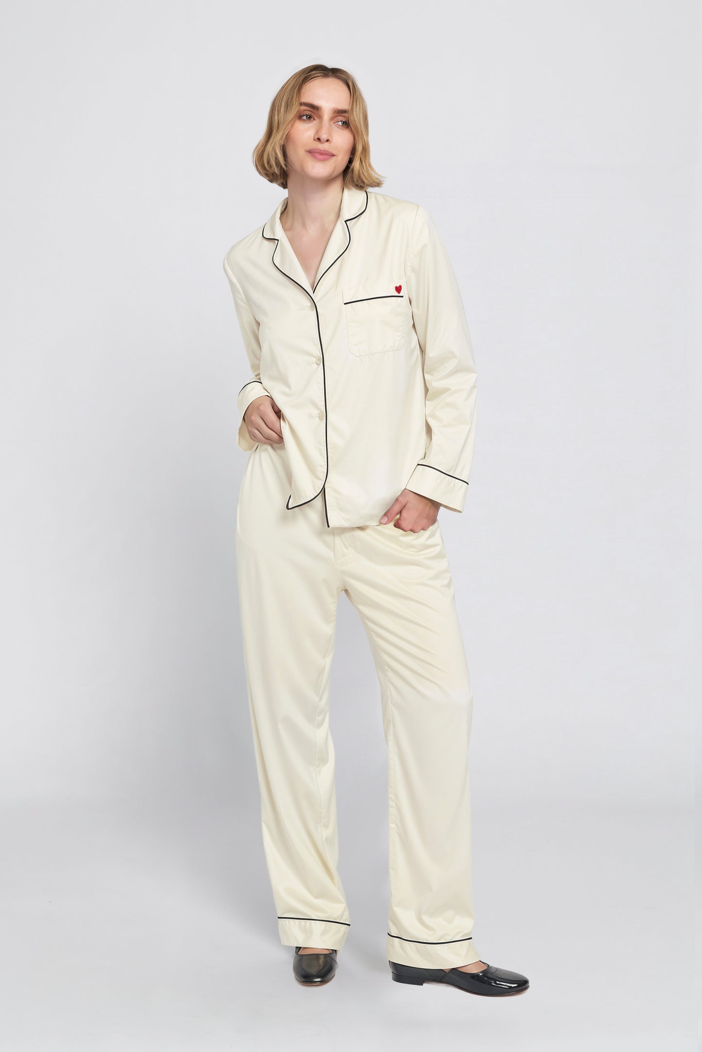 Satin Pj Set