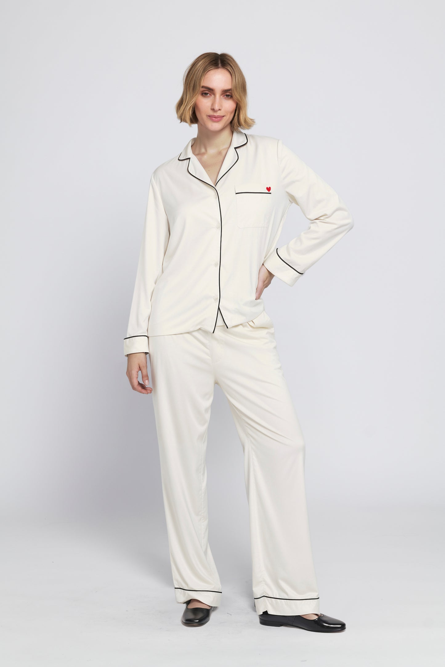 Satin Pj Set