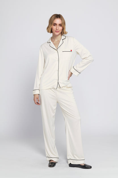 Satin Pj Set