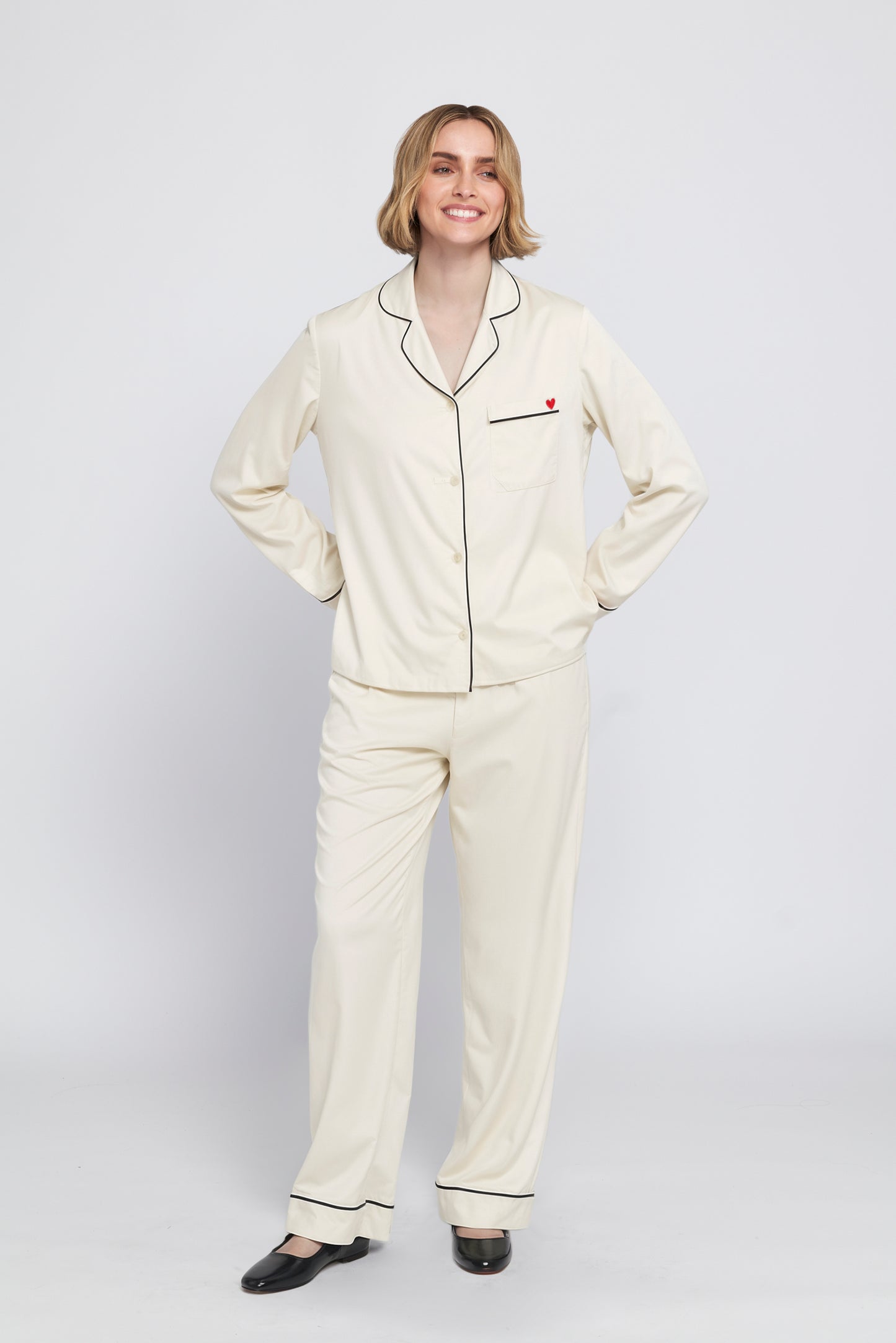 Satin Pj Set