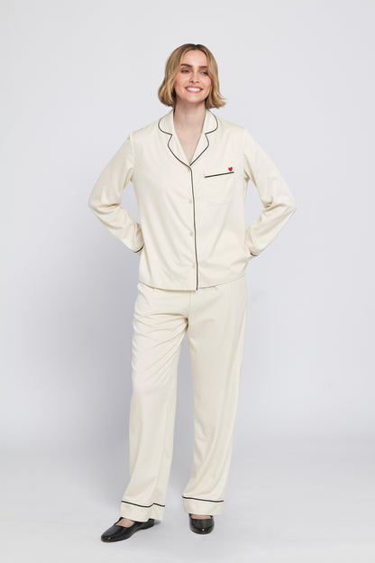 Satin Pj Set