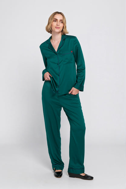 Satin Pj Set