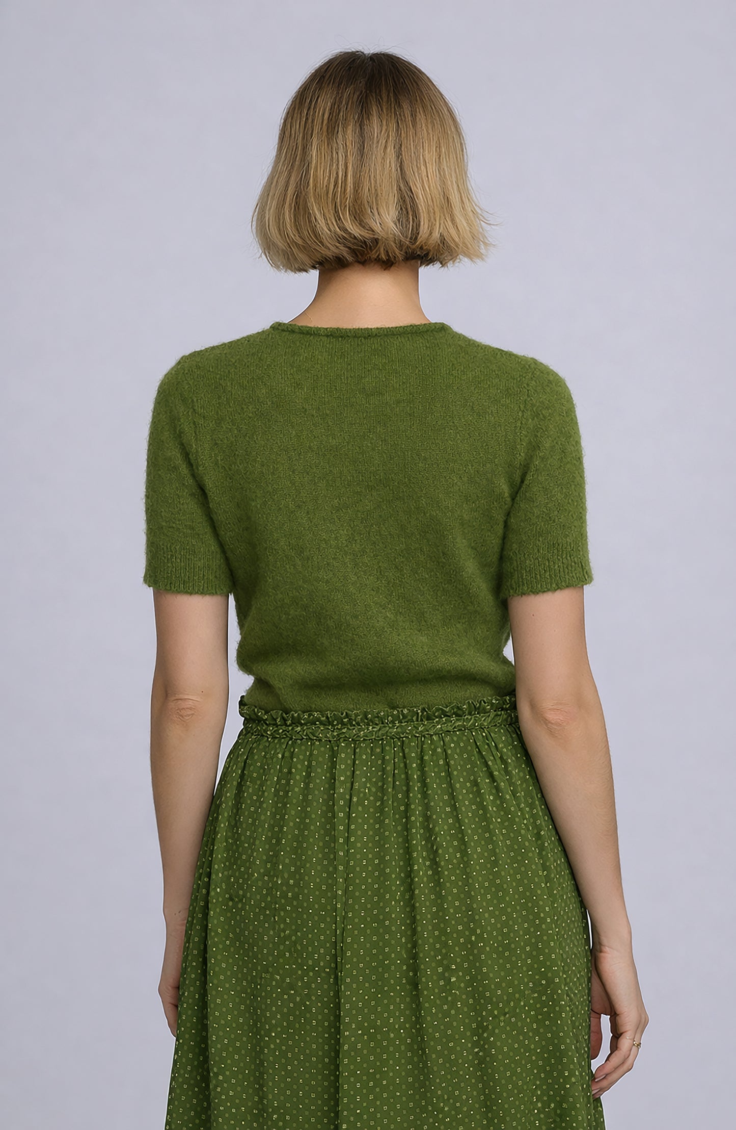 Moss Yarn Shell