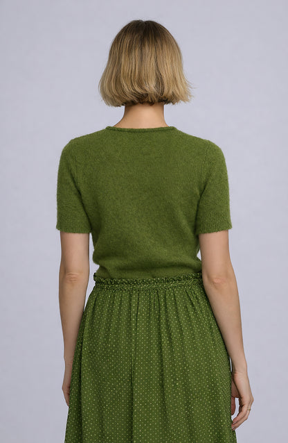 Moss Yarn Shell