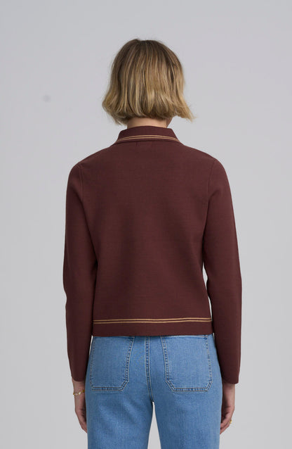 Fine Gauge Western Cardigan