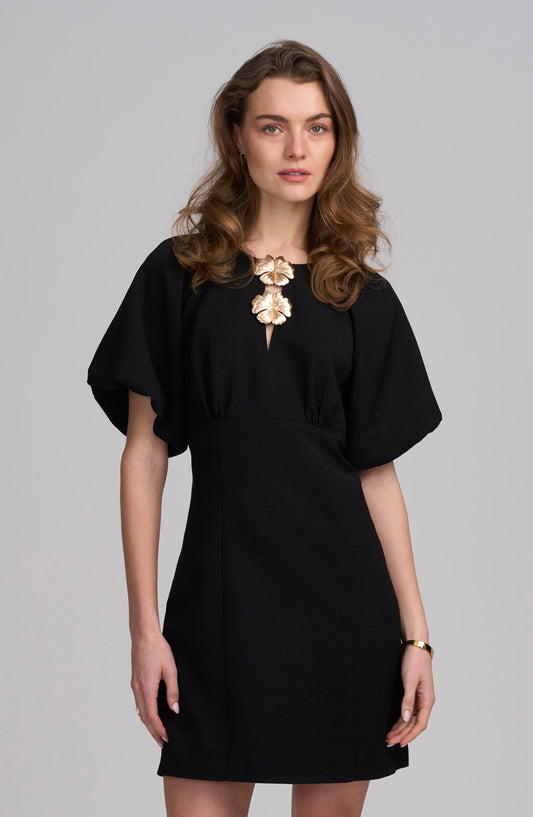 Balloon Sleeve Dress