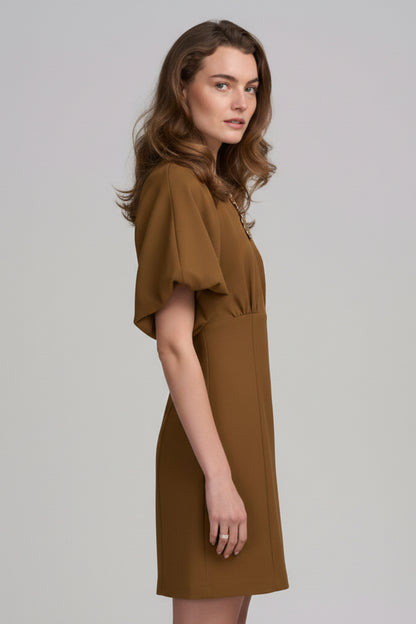 Balloon Sleeve Dress